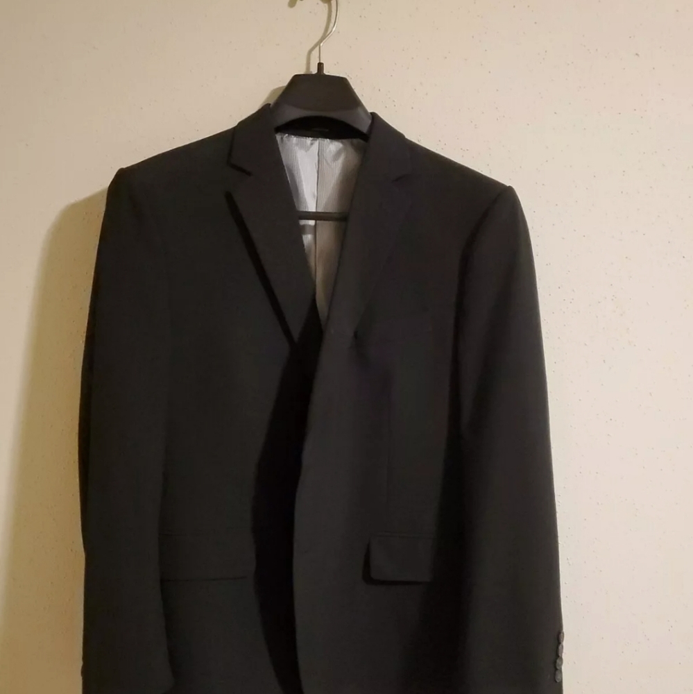 j ferrari suit Jacket, Medium, Worn Once, Missing a Button of the 2